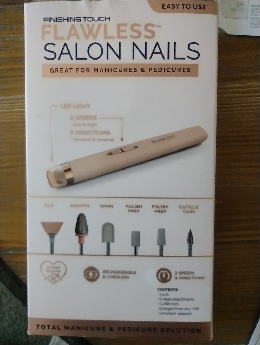 Finishing Touch Flawless Salon Nails Total Manicure And Pedicure Solution